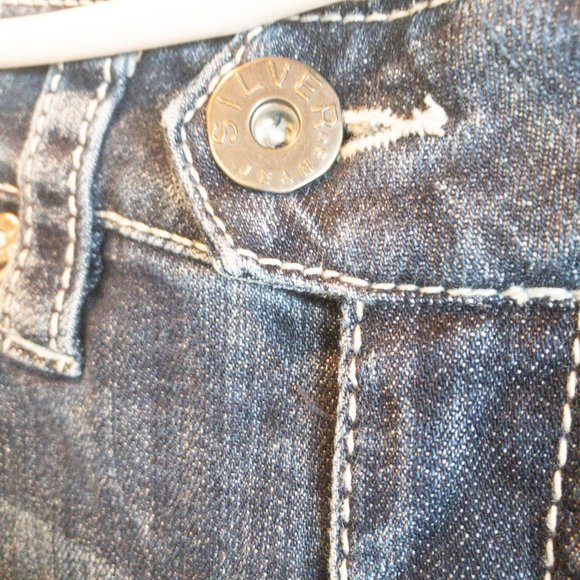 Classic blue Silver "Tuesday" Jeans - Picture 2 of 7
